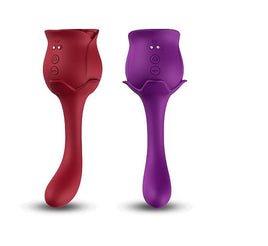 Clitoral Sucking Rose with G-Spot Vibrator