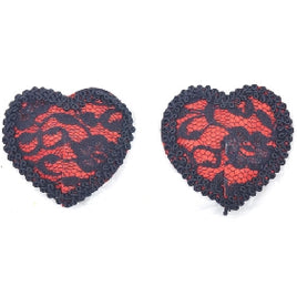 Love Heart Lace Nipple Tassels